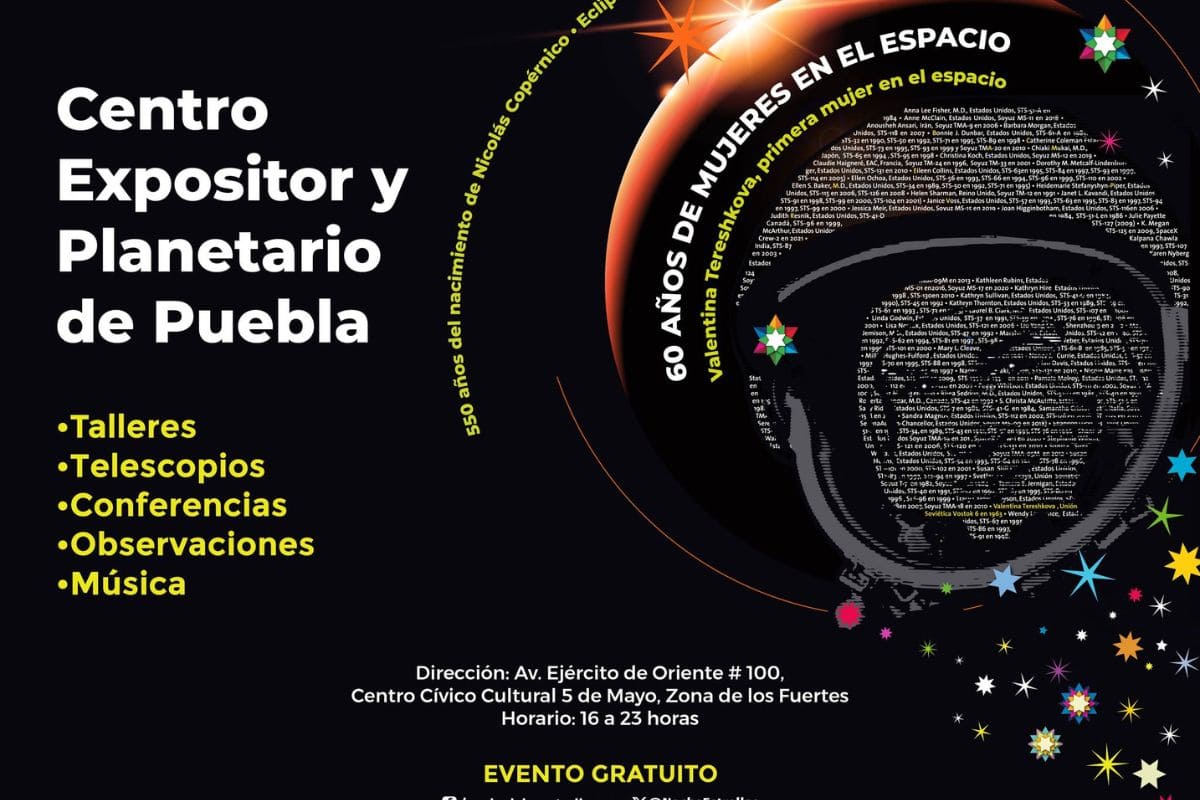 Lo que sabemos de la Noche de las Estrellas en el Planetario de Puebla 1 Noche de las Estrellas