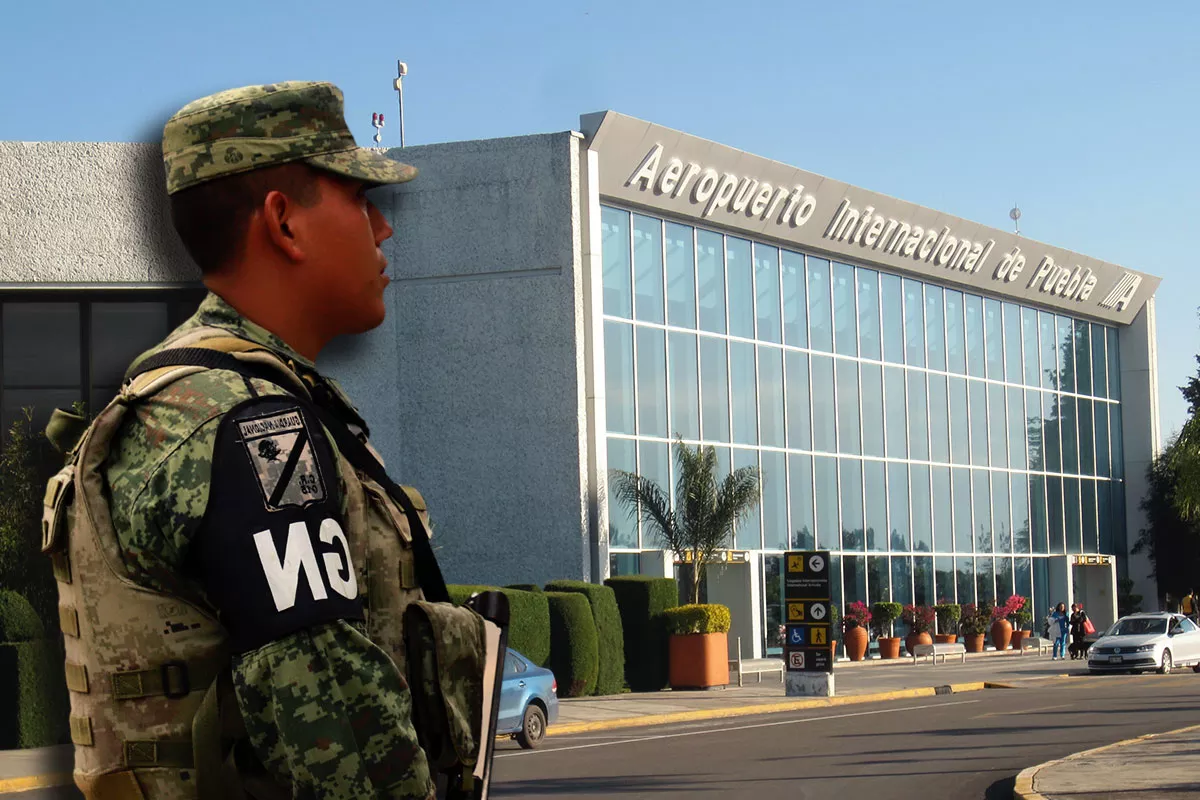 ¿Por cuánto tiempo la Sedena estará a cargo del Aeropuerto de Puebla y que facultades tendrá? 1 portada Sedena estara a cargo del Aeropuerto de Puebla