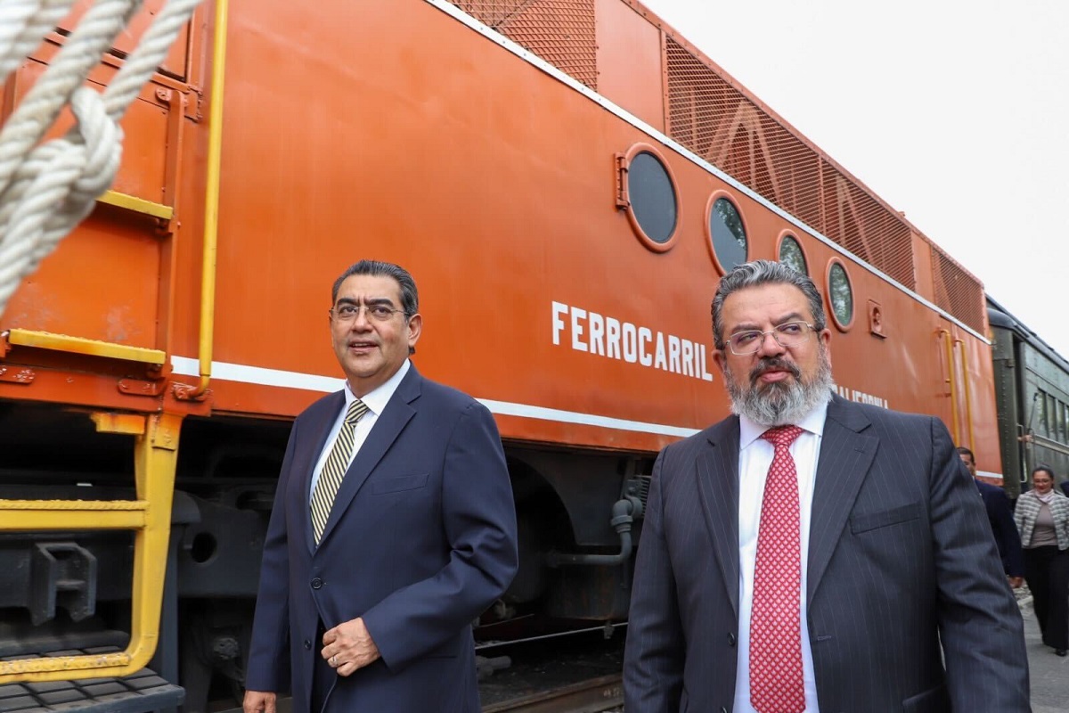 Con rehabilitación del sistema ferroviario, gobierno federal recupera patrimonio de México: Sergio Salomón 2 Con rehabilitación del sistema ferroviario, gobierno federal recupera patrimonio de México