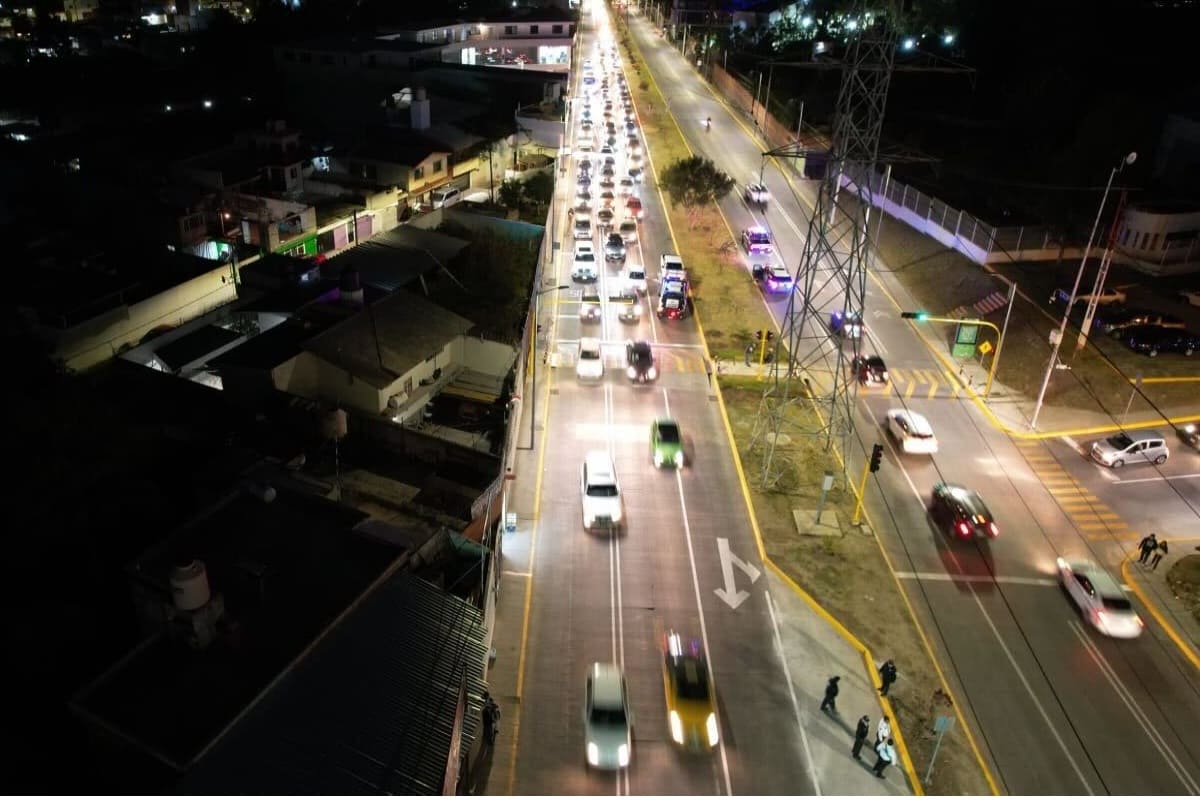 Inaugura Mundo Tlatehui retorno vehicular “El Molinito" en la colonia Emiliano Zapata 1 Mundo Tlatehui inaugura retorno El molinito