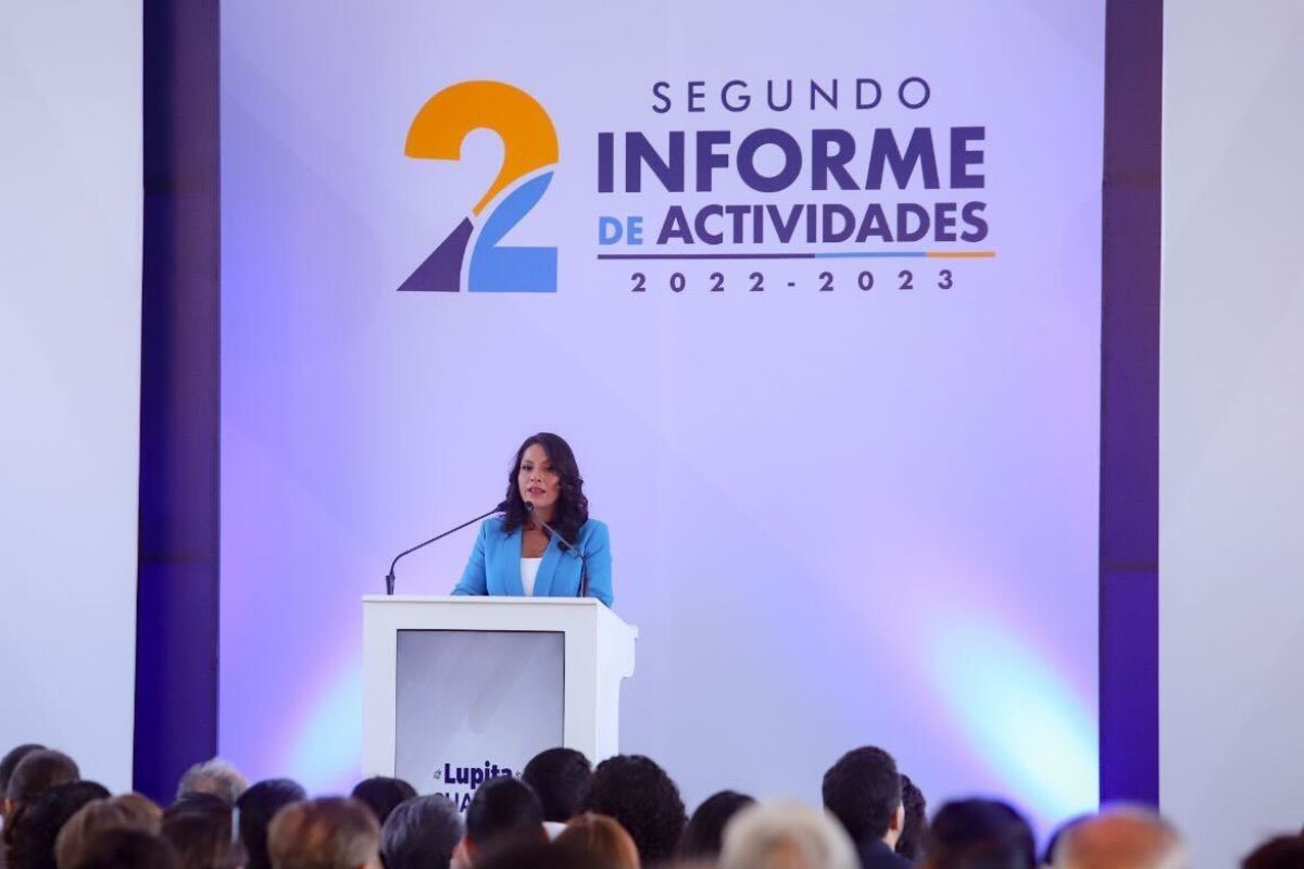 Lupita Cuautle rinda segundo informe de actividades al frente del Sistema Municipal DIF de San Andrés Cholula 1 San Andrés Cholula