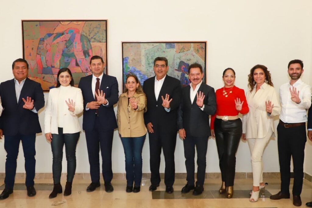 El primer año de Sergio Salomón: la conciliación política y su liderazgo en Morena 9 Alejandro Armenta