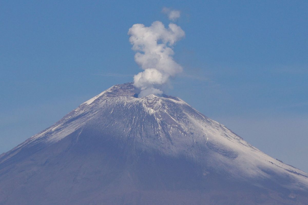 Volcán Popocatépetl registra más de mil minutos de tremor 1 volcán Popocatépetl