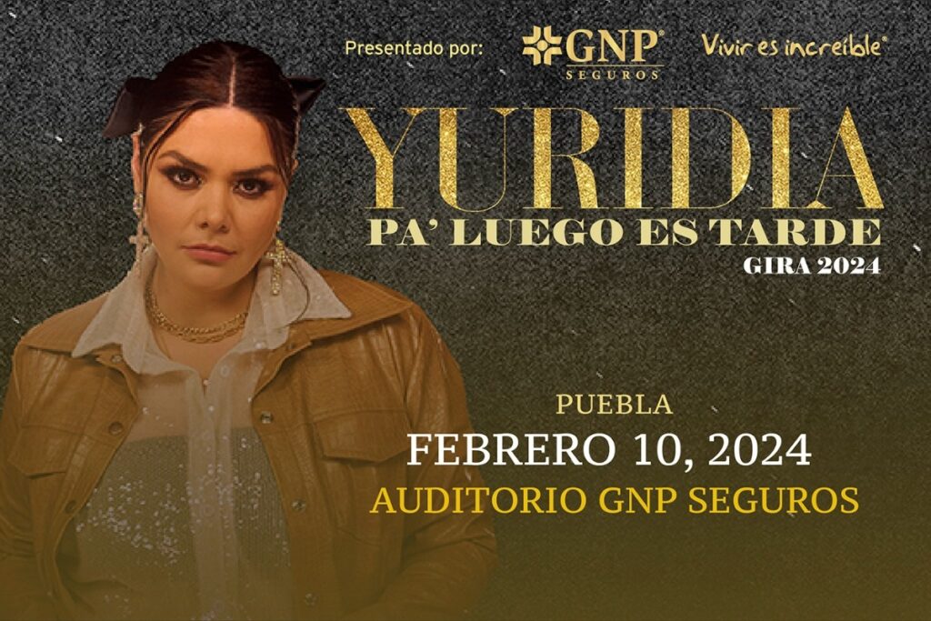 yuridia en puebla