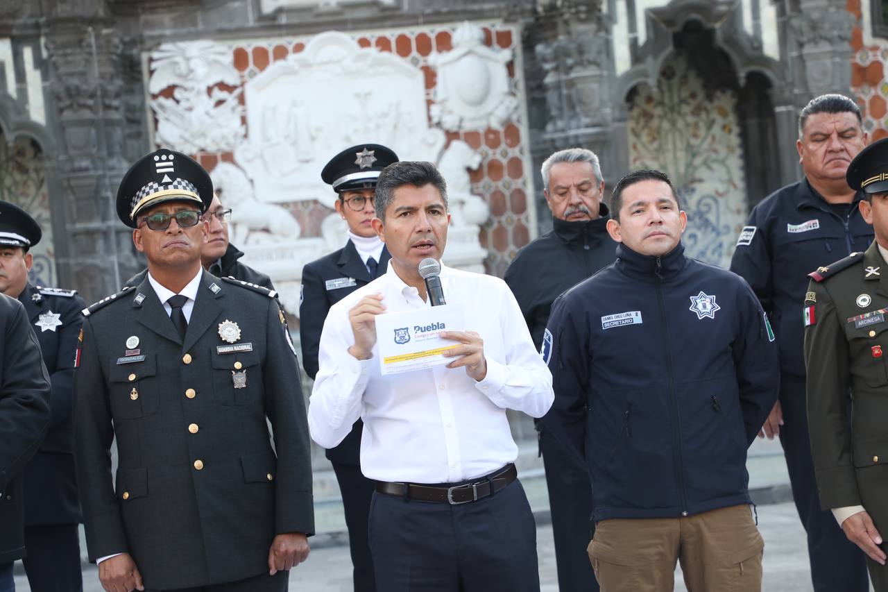 Area metropolitana de puebla se blinda con operativo guadalupe reyes