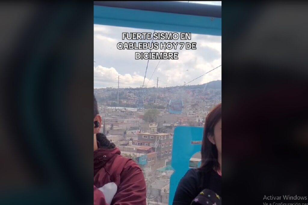 Así se vivió el sismo en el Cablebus en la CDMX