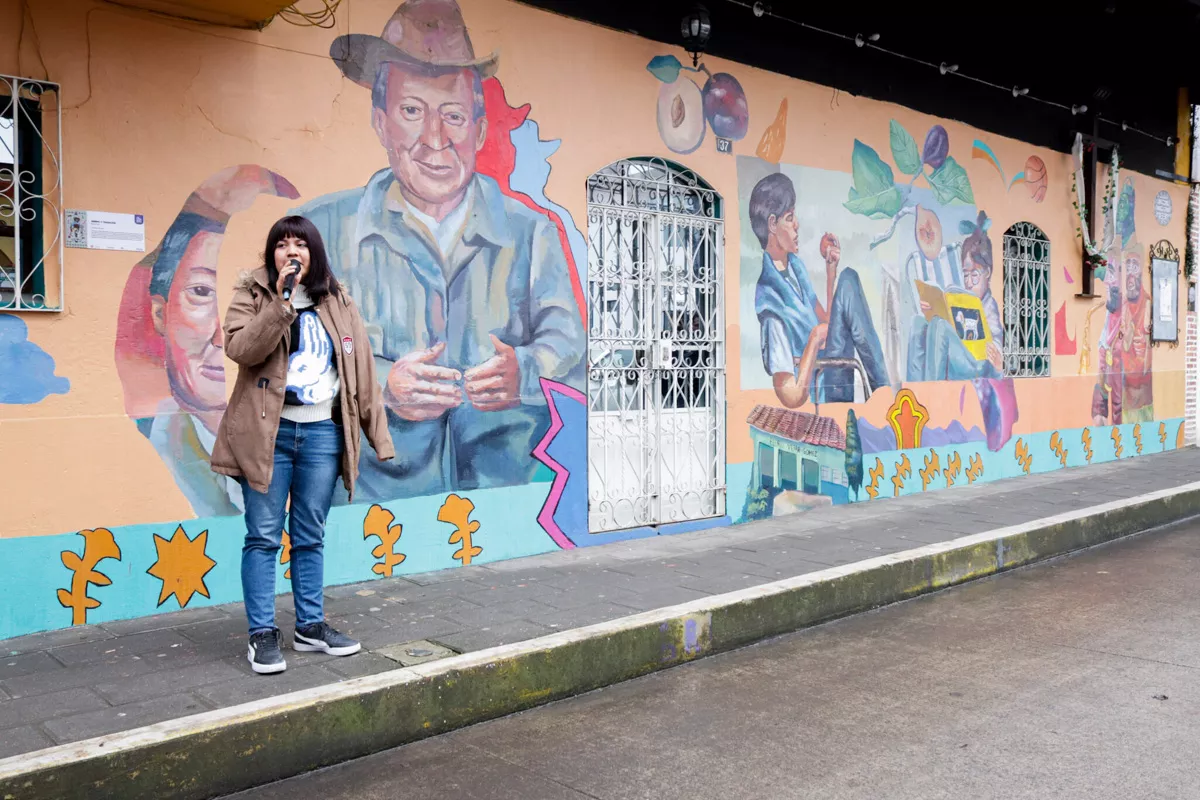 FOTOS: Atempan se convierte en Ciudad Mural 1 Colectivo Tomates pinta murales en Atempan