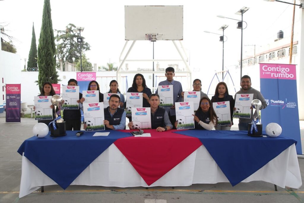 Ayuntamiento de Puebla celebrará torneo infantil de fútbol en CDC's