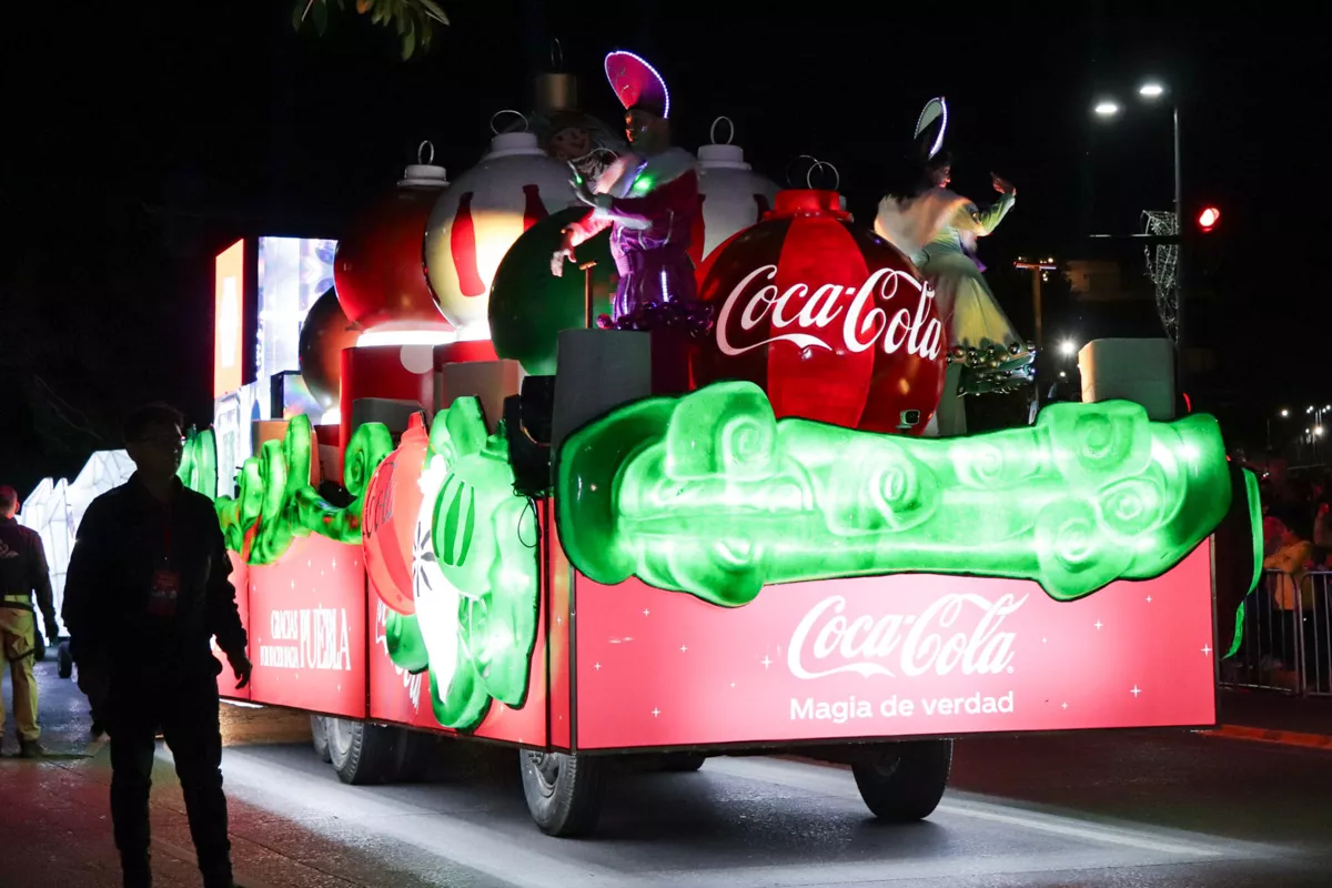 Caravana Coca Cola 2023 Puebla 6
