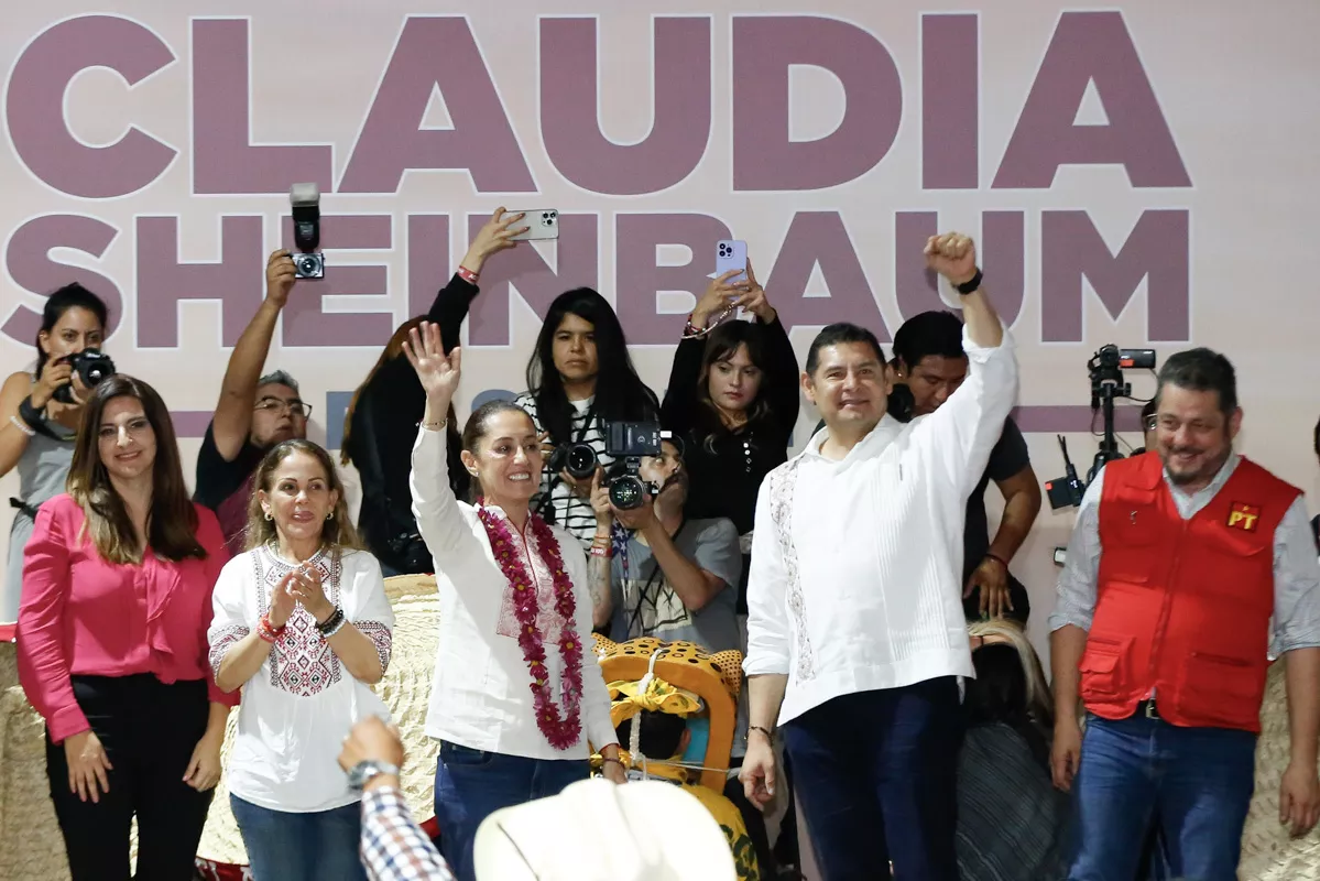 “Armenta será gobernador de Puebla”, asegura Claudia Sheinbaum en Acatlán de Osorio 9 Claudia Sheinbaum Ajejandro Armenta en Acatlan de Osorio 11