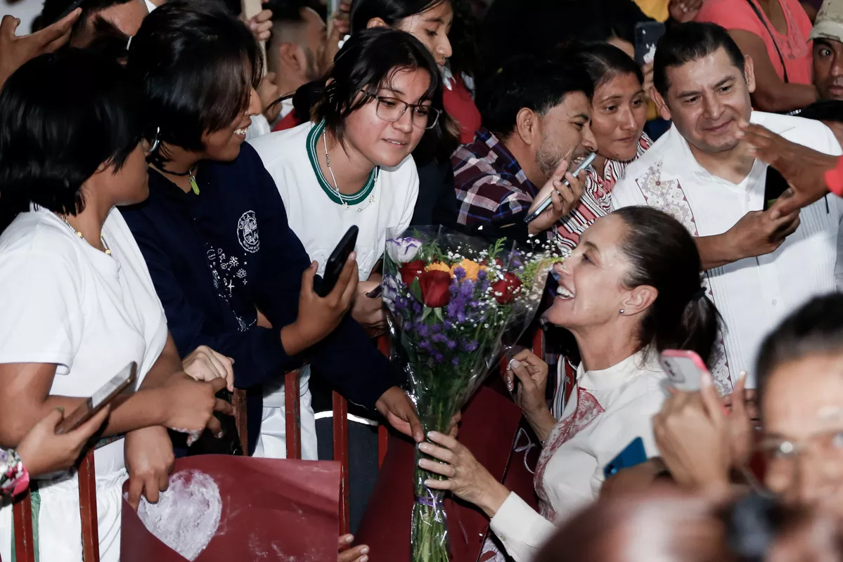 “Armenta será gobernador de Puebla”, asegura Claudia Sheinbaum en Acatlán de Osorio 14 Claudia Sheinbaum Ajejandro Armenta en Acatlan de Osorio 3