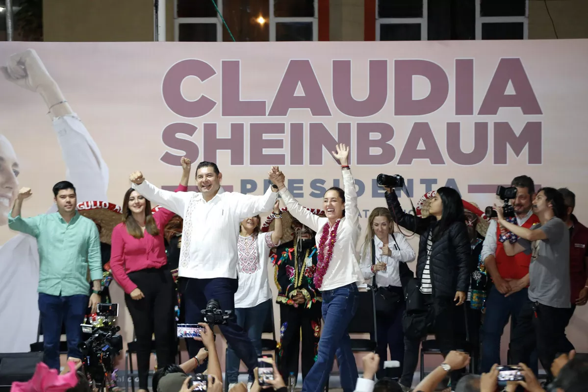 “Armenta será gobernador de Puebla”, asegura Claudia Sheinbaum en Acatlán de Osorio 15 Claudia Sheinbaum Ajejandro Armenta en Acatlan de Osorio 4