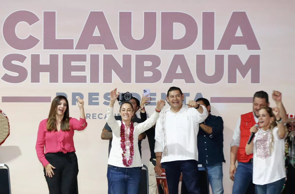 “Armenta será gobernador de Puebla”, asegura Claudia Sheinbaum en Acatlán de Osorio 16 Claudia Sheinbaum Ajejandro Armenta en Acatlan de Osorio 5