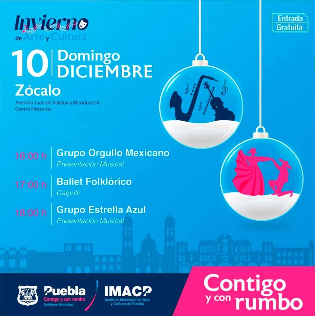 Continua el arte y la cultura en puebla capital 1