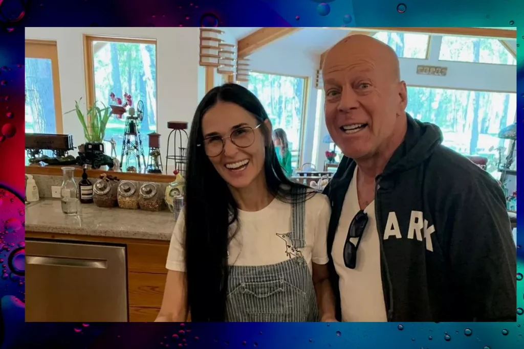 Demi Moore se muda a la casa Bruce Willis para cuidarlo
