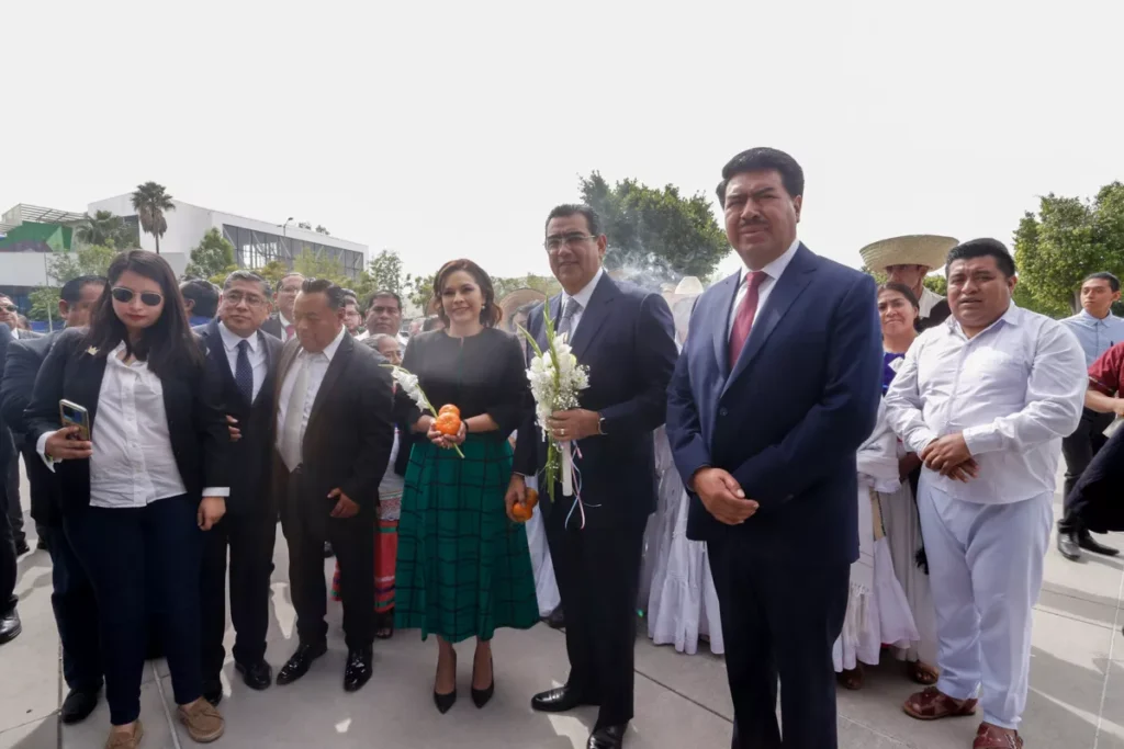 Informe de gobierno gobernado de Pueblar Sergio Salomon