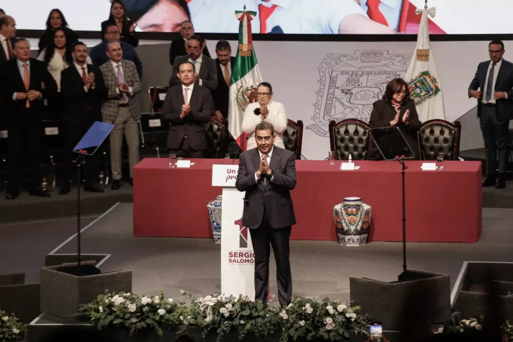 sergio salomón primer informe de gobierno