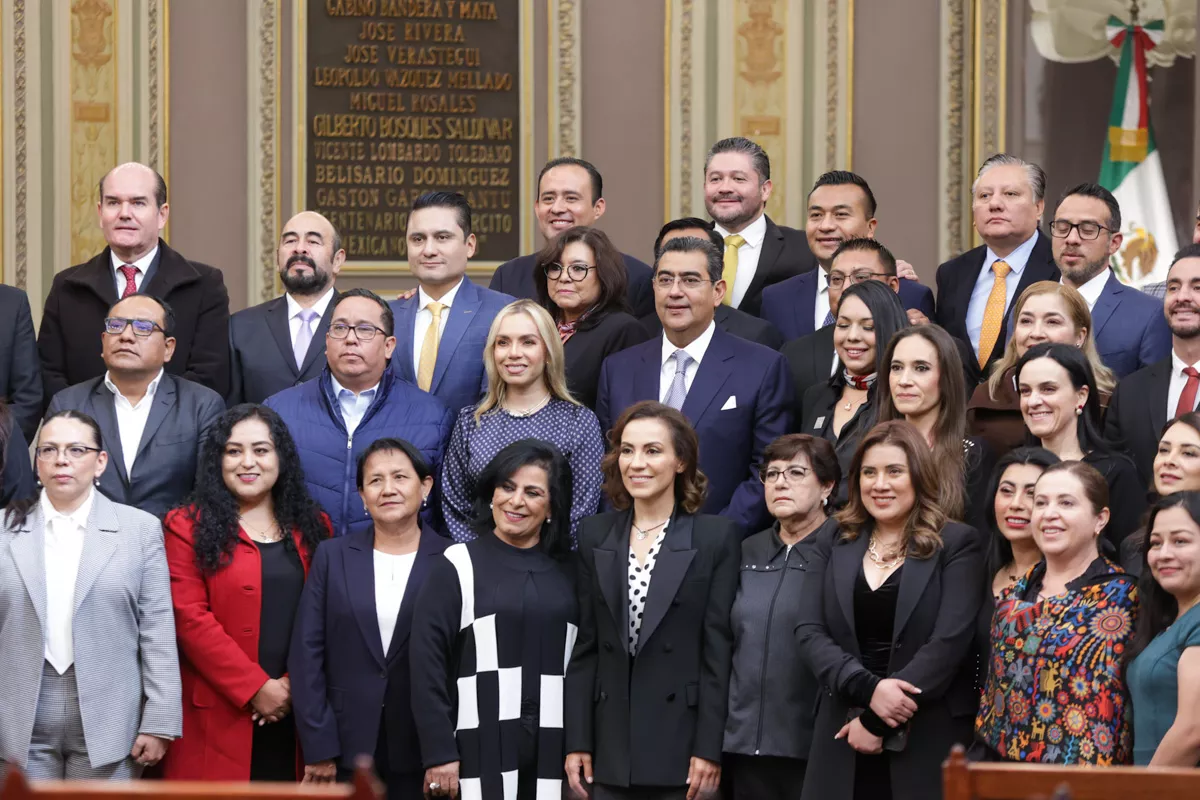 Diputados reconocen primer año de Sergio Salomón como gobernador; destacan conciliación y pluralidad 1 informe sergio salomón