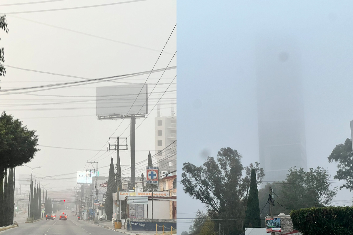 FOTOS/VIDEOS: Así se ve Puebla con neblina este 28 de diciembre 1 Neblina