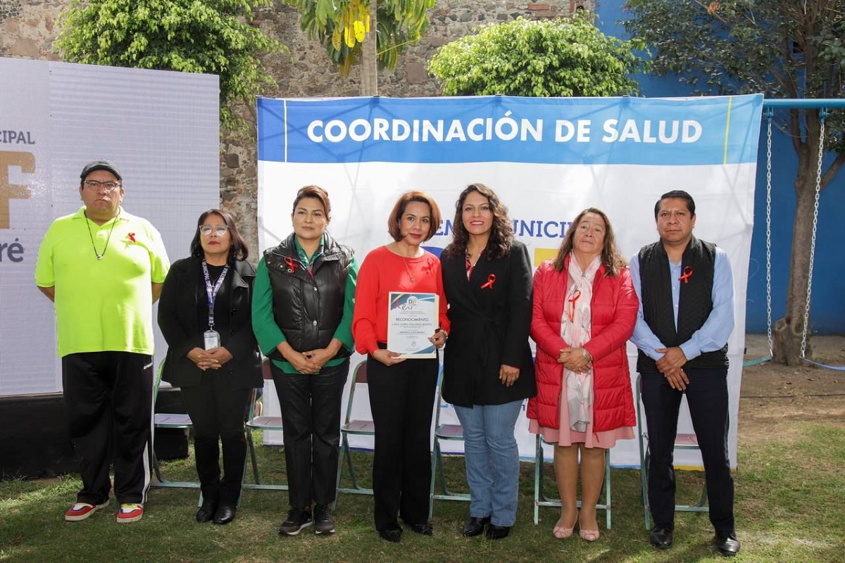 Lupita Cuautle encabeza jornada de salud contra el VIH 8 VIH02