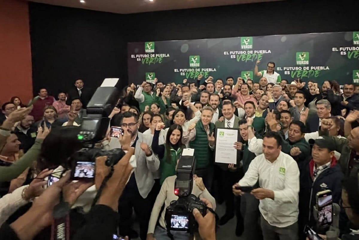 Verde nombra a Alejandro Armenta su candidato a gobernador de Puebla 1 alejandro armenta partido verde