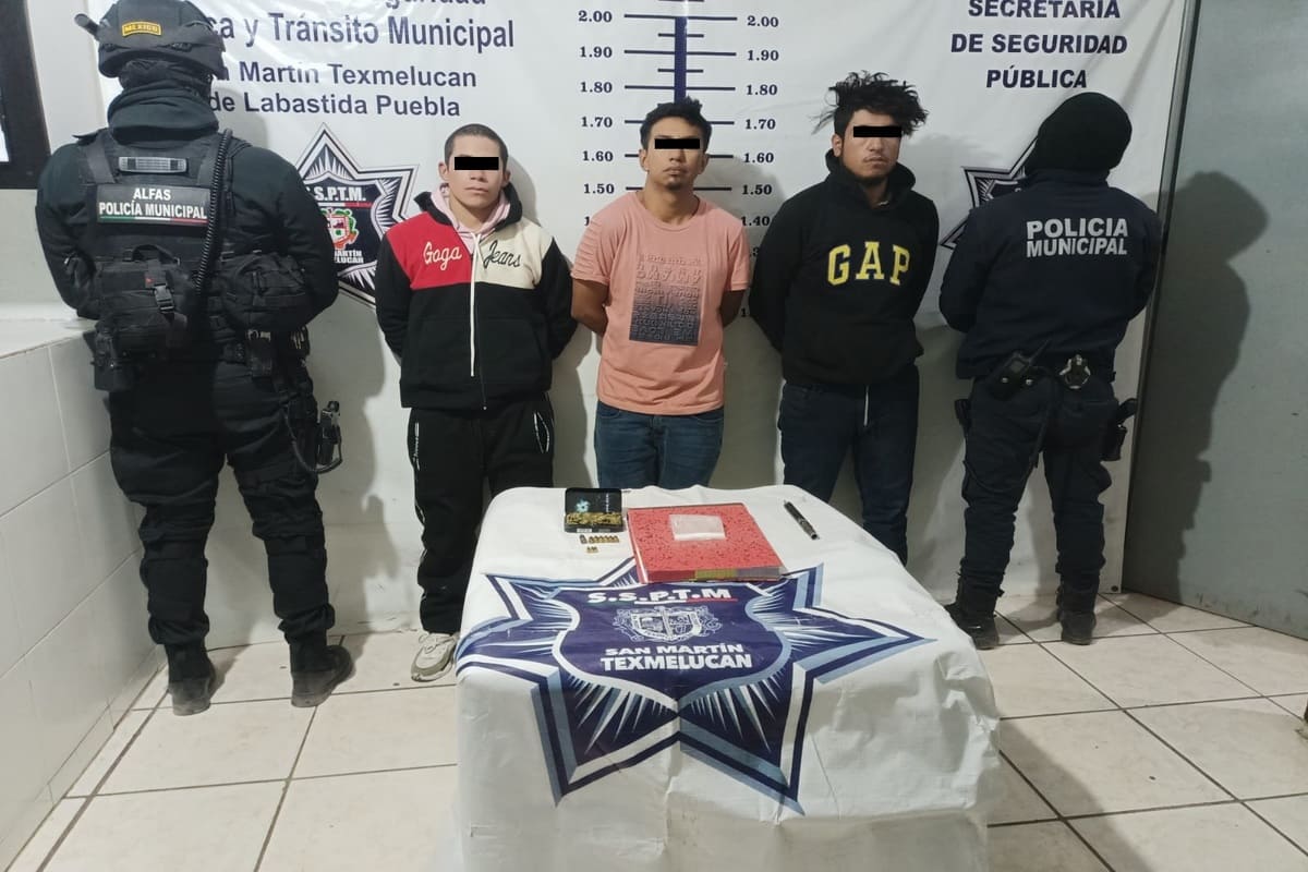 La SSP de San Martín Texmelucan logró la detención de un asaltante de tiendas de autoservicio 1 La SSP de San Martín Texmelucan logró la detención de un asaltante de tiendas de autoservicio