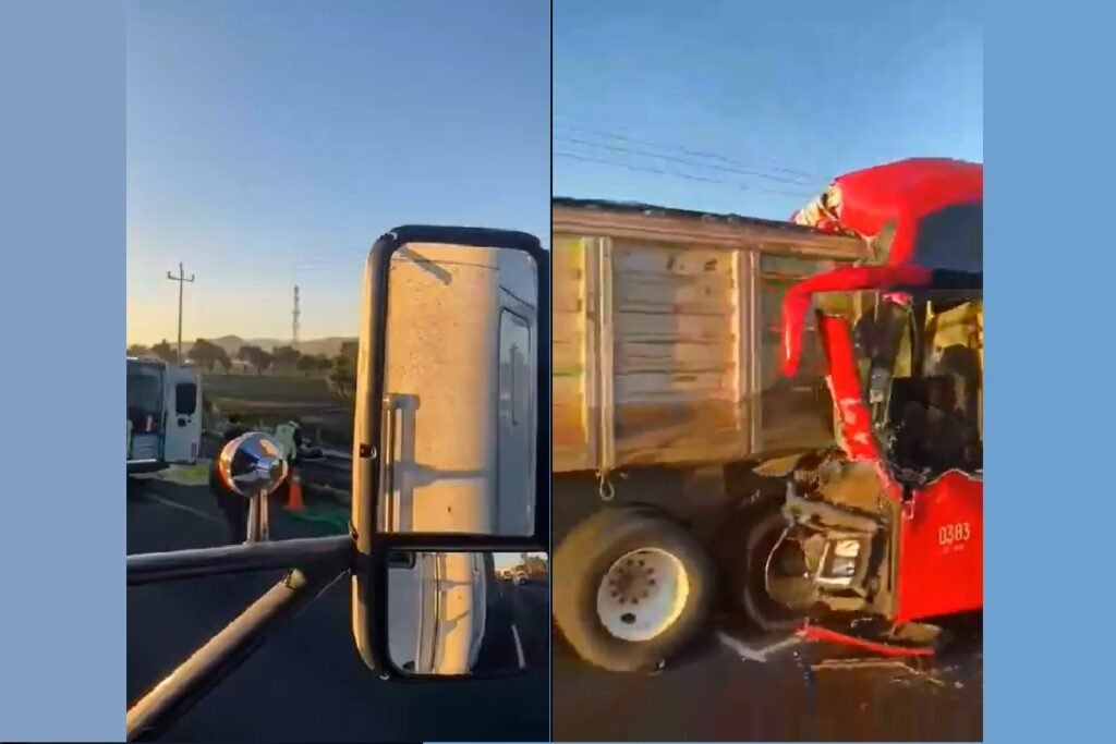 choque en la Puebla-Orizaba