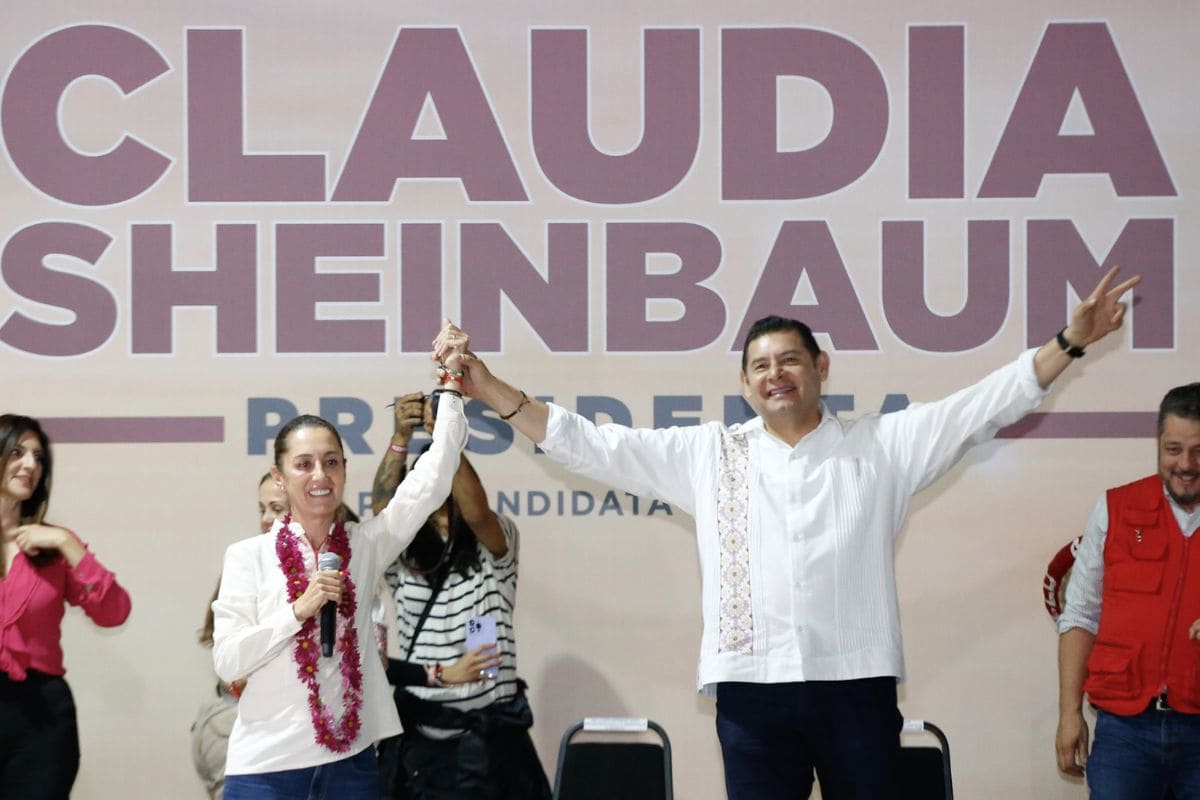 “Armenta será gobernador de Puebla”, asegura Claudia Sheinbaum en Acatlán de Osorio 1 Claudia Sheinbaum en Acatlán