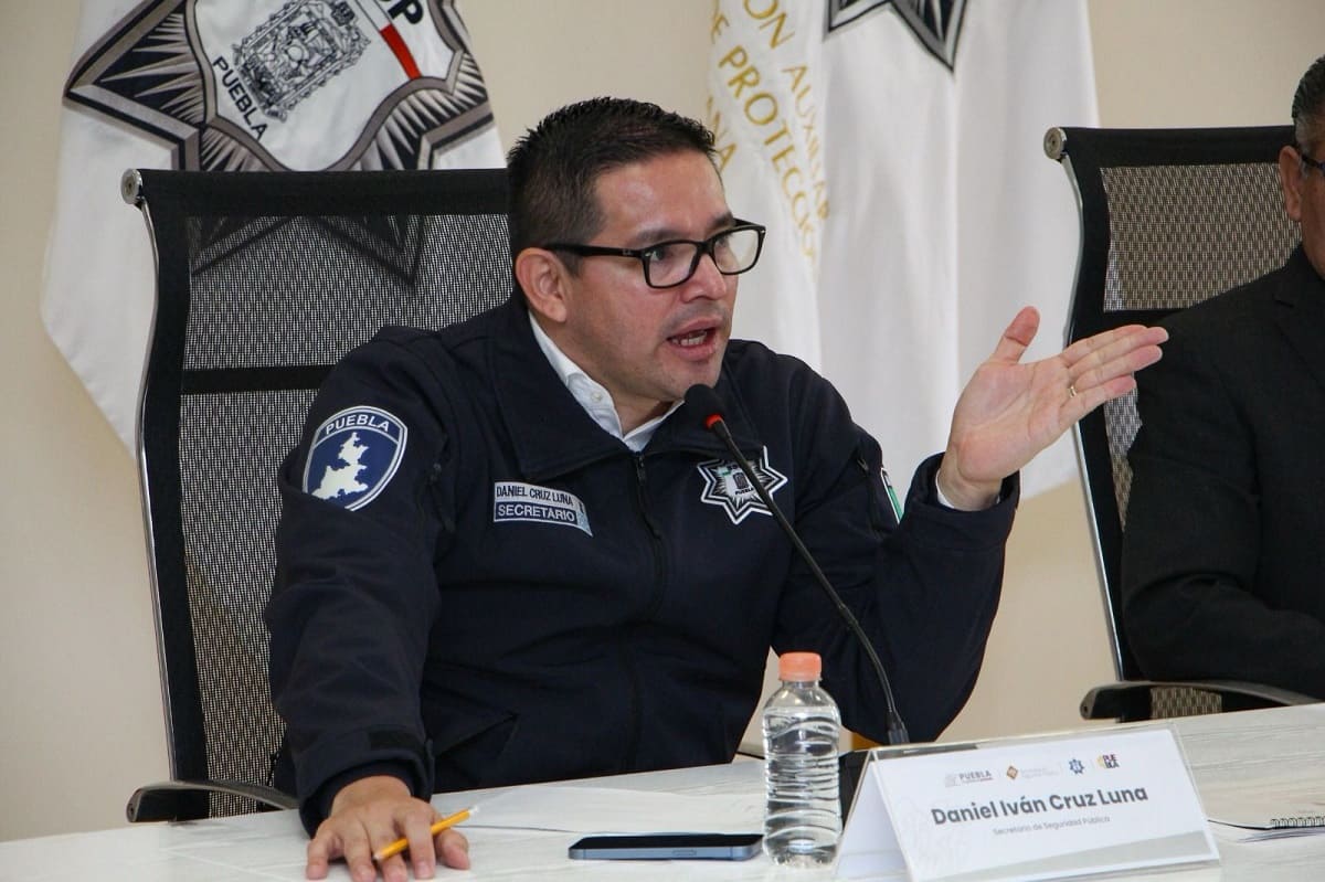 danil cruz luna secretario de seguridad