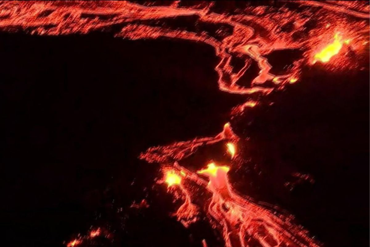 Islandia registra erupción volcánica a través de fisura de 4 kilómetros 1 erupción volcánica en Islandia