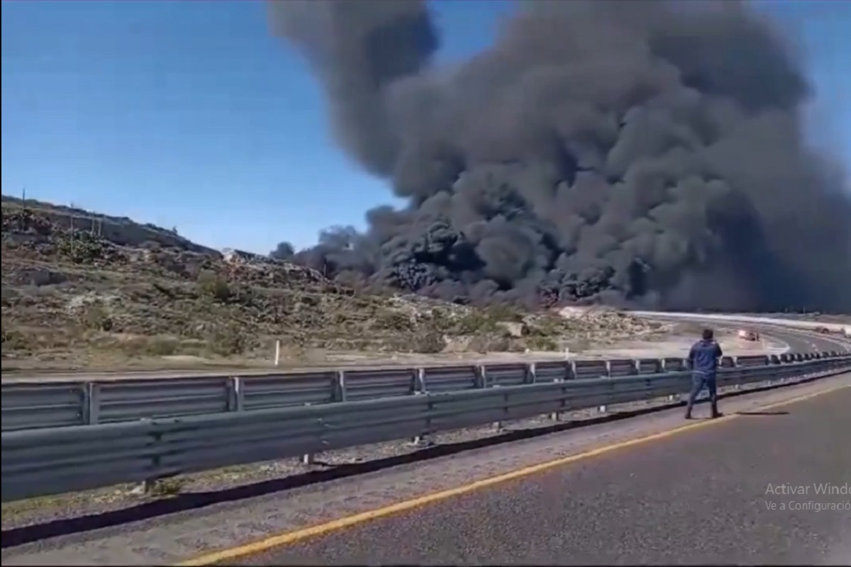 VIDEO: Reportan explosión de pipa en la Puebla-Orizaba 1 explosión de pipa en la Puebla-Orizaba