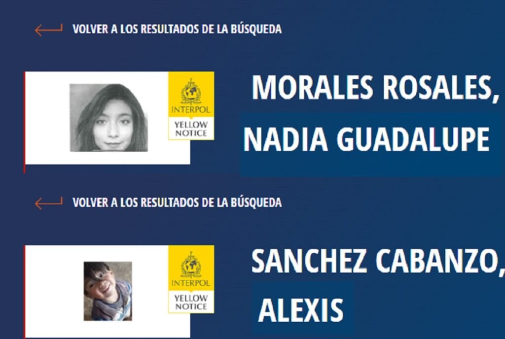 fichas interpol busqueda Puebla 1