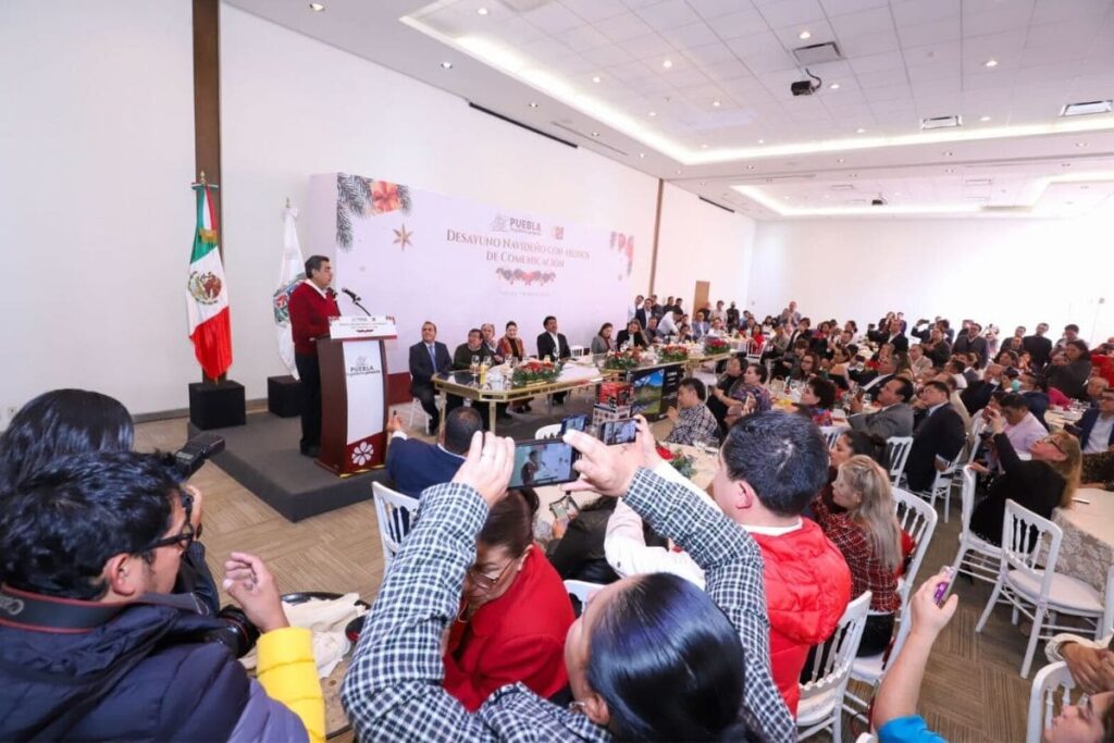 libertad de expresión en Puebla Sergio Salomón