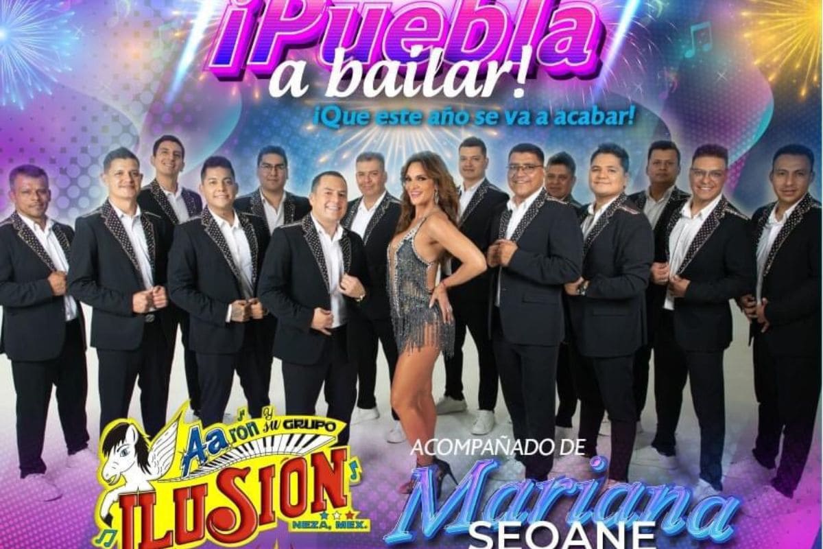 Lo que sabemos del concierto GRATIS de Aaron y su Grupo Ilusión con Mariana Seoane en Puebla 1 concierto gratuito de Mariana Seoane en Puebla
