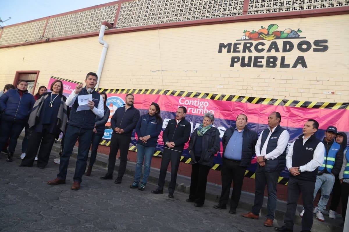 Gobierno municipal mejorará cinco mercados emblemáticos de Puebla 1 Mejorarán mercados emblemáticos de Puebla