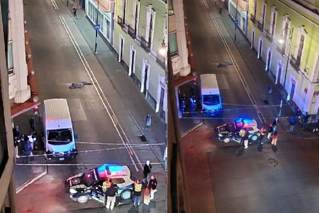 muere un hombre al caer de un edificio en la 9 Norte Puebla