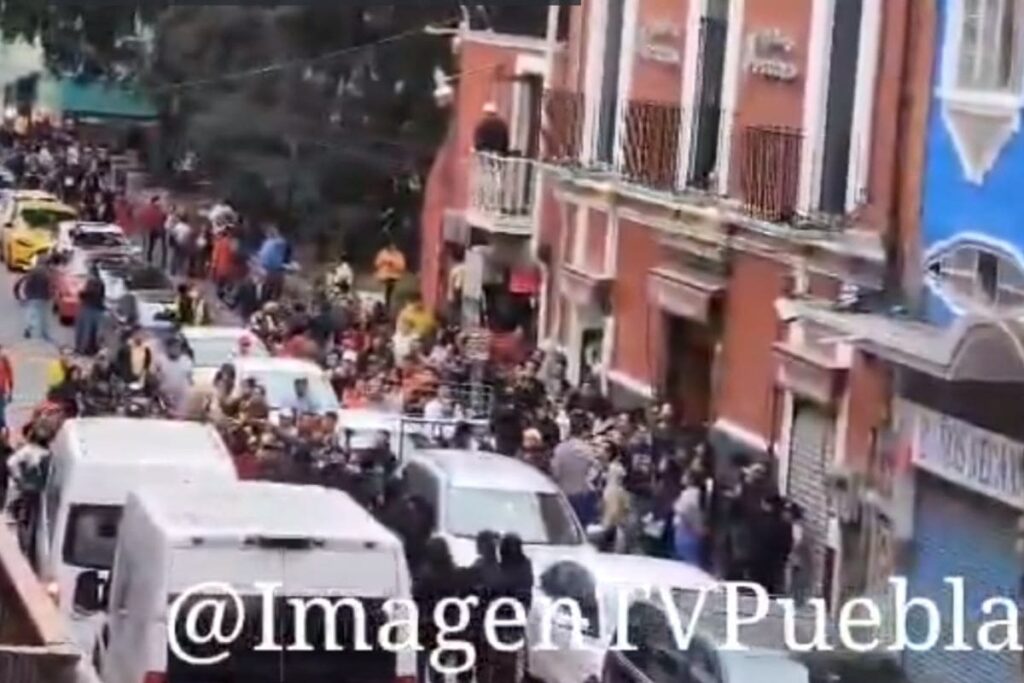 Operativo sexoservidoras en Centro de Puebla