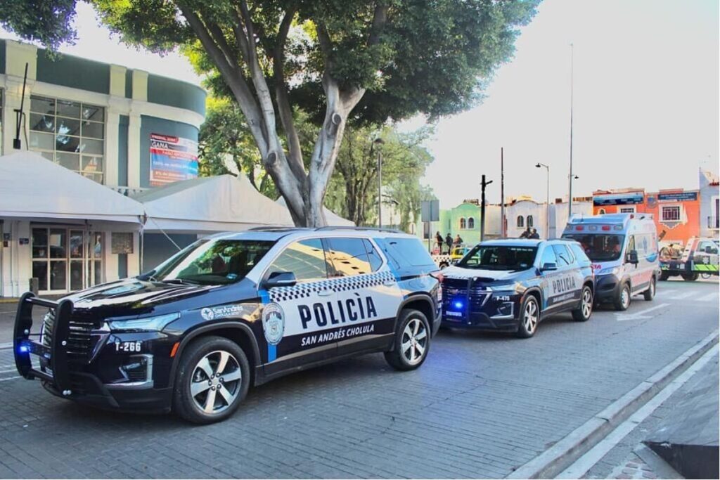 operativo guadalupe-reyes policía de san andrés cholula