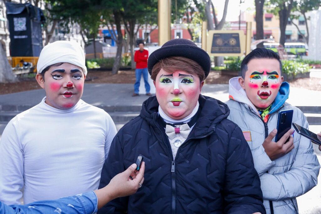 payasos del zócalo
