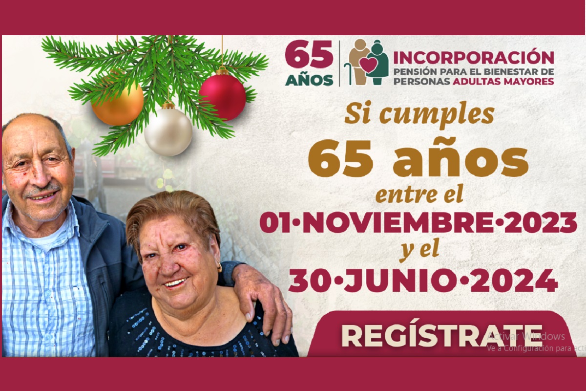 ¿Cumples 65 años antes del 30 de junio? Así te puedes inscribir a la Pensión del Bienestar 1 pension del bienestar