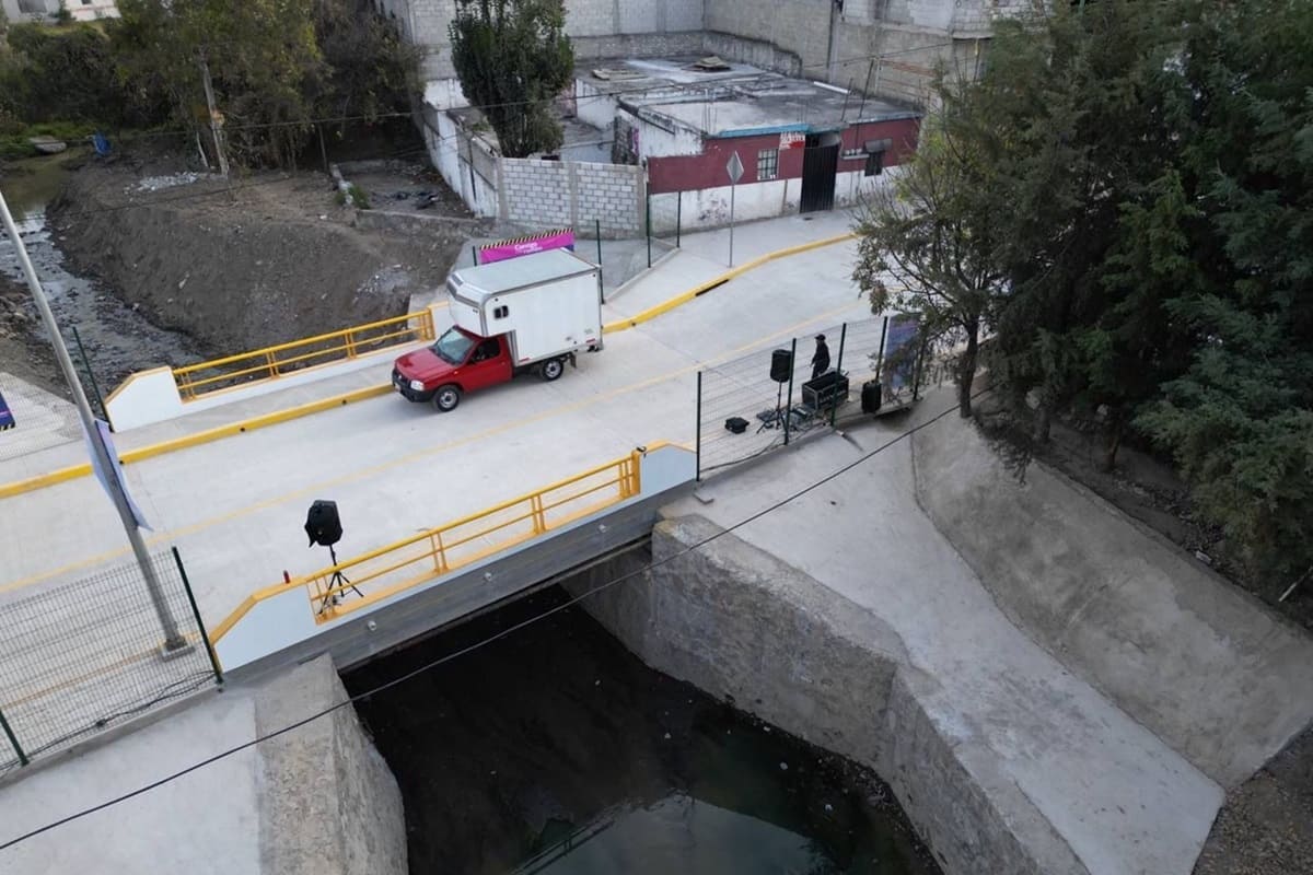 Gobierno municipal inaugura puente vehicular en San Sebastián de Aparicio 1 Ayuntamiento de Puebla inaugura puente vehicular en San Sebastián de Aparicio