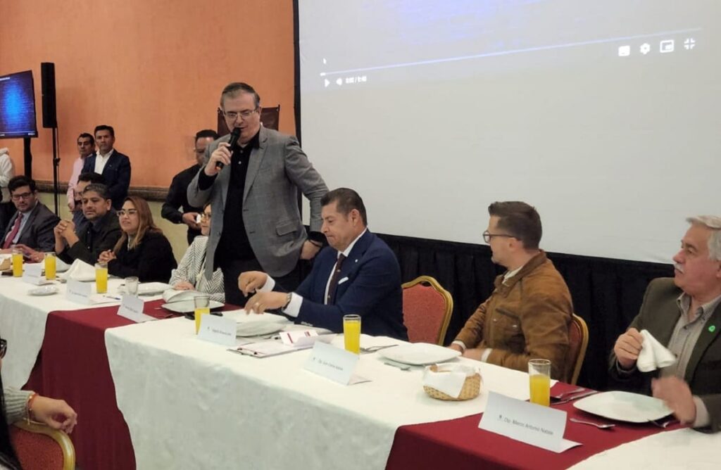 reunioon marcelo ebrard alejandro armenta