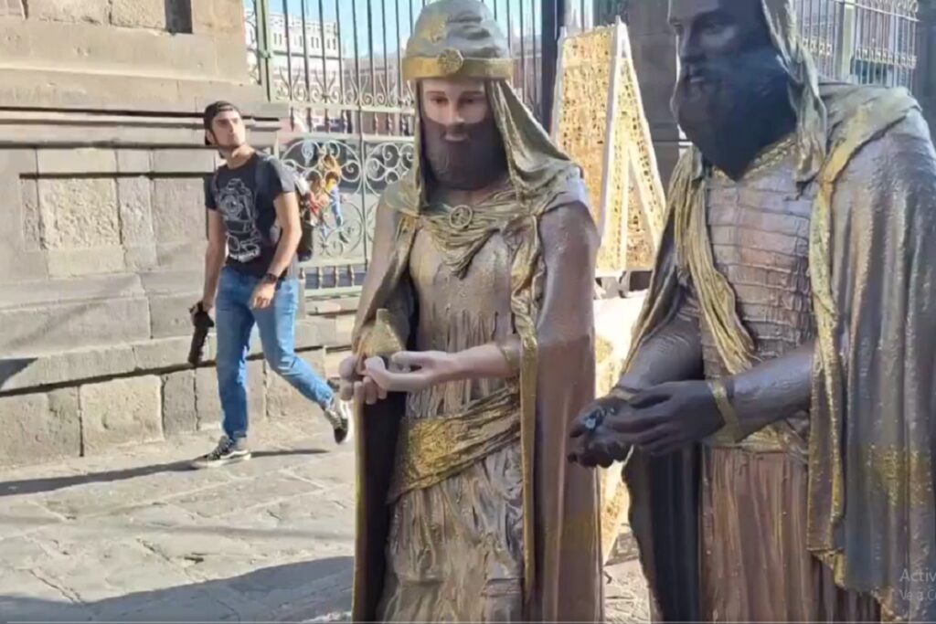 pieza robada del nacimiento robada