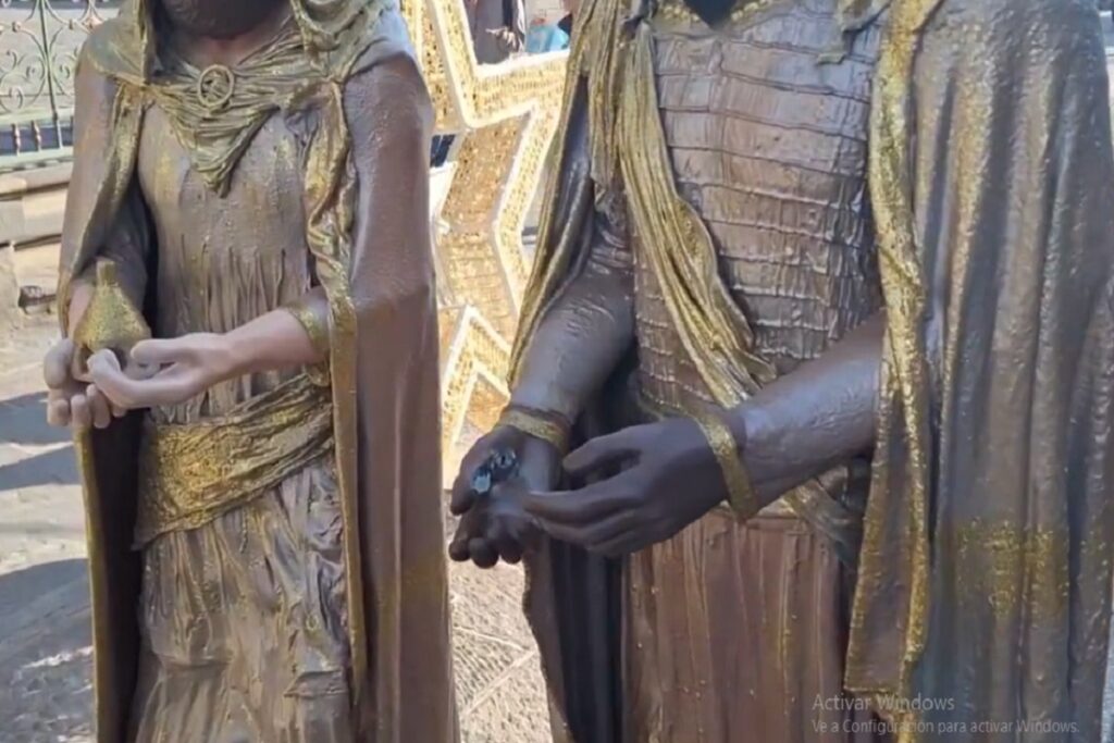 Vandalizan nacimiento en la 16 de septiembre