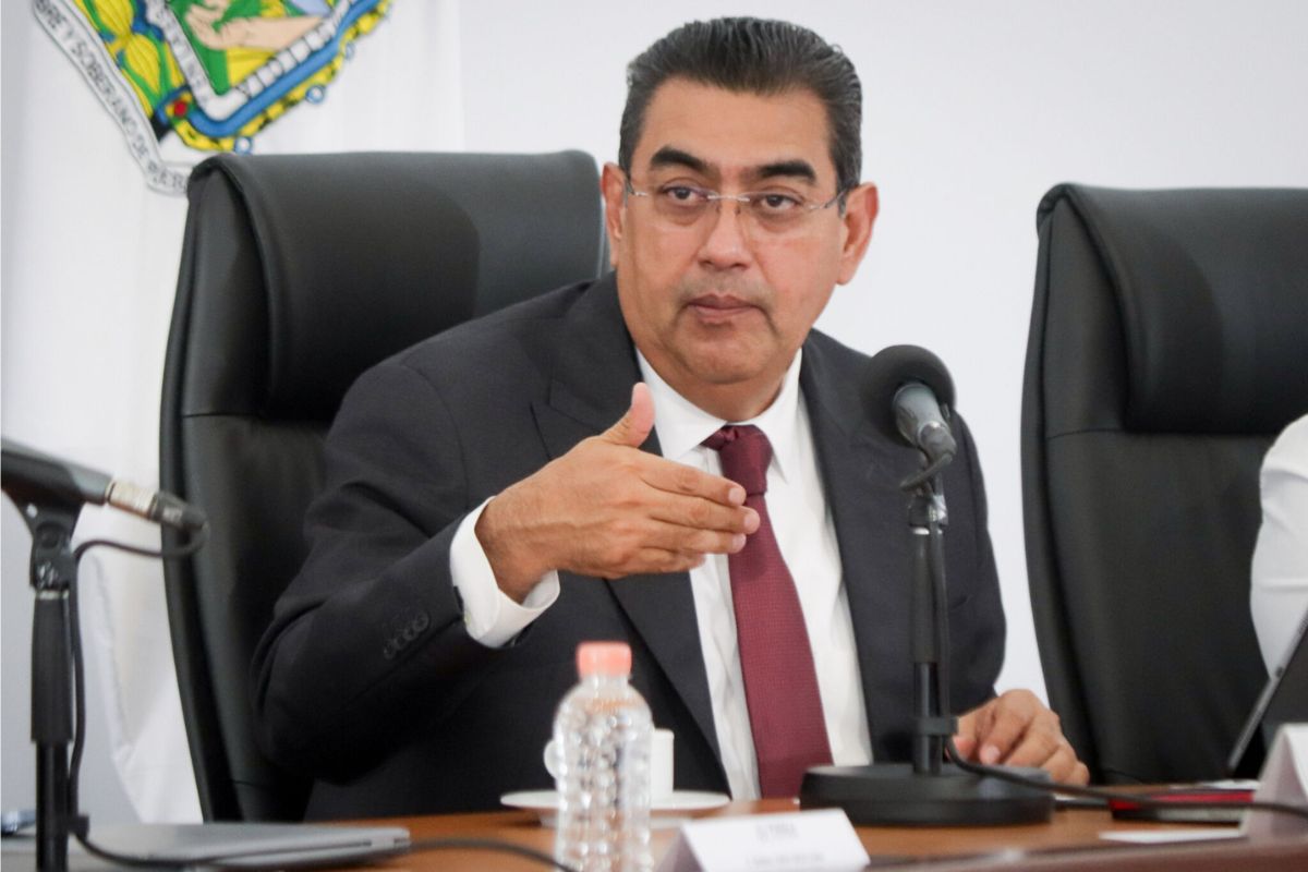 Exige Sergio Salomón que la inseguridad no rebase la capital poblana 1 Sergio Salomón