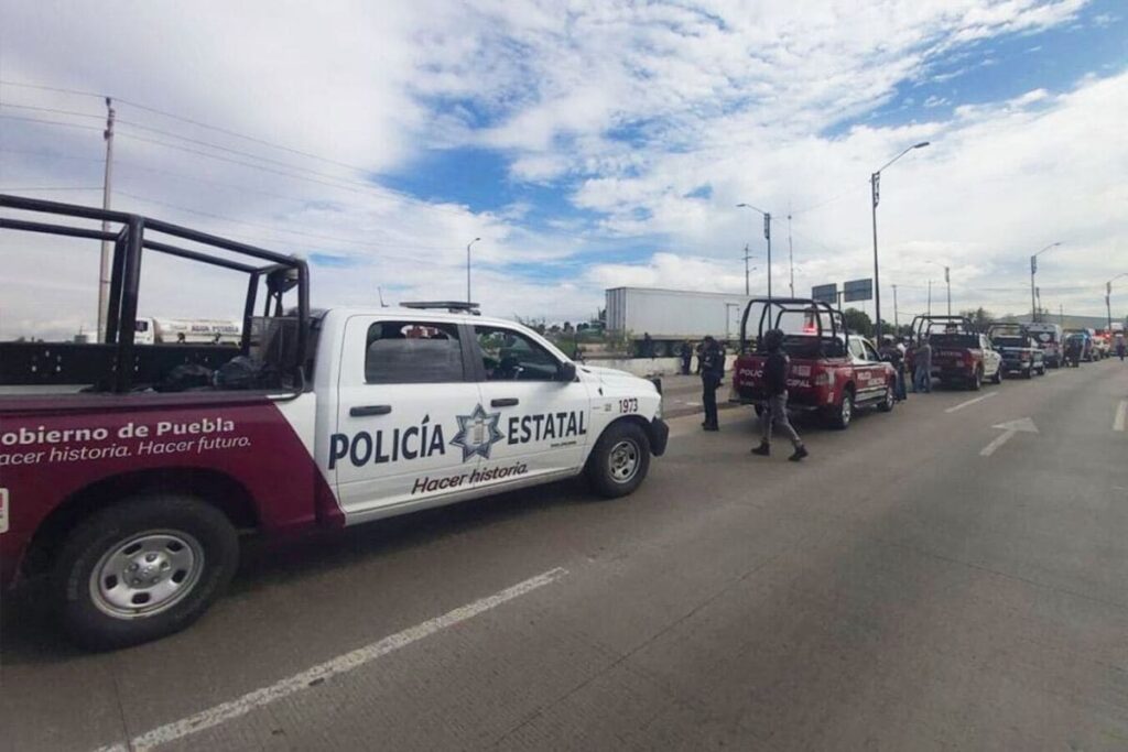 SSP recupera tractocamión en Cuautlancingo