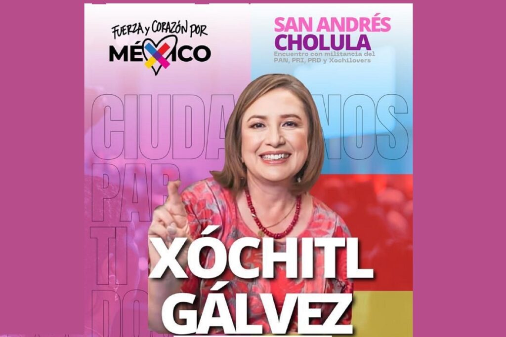 Xóchitl Gálvez en Puebla