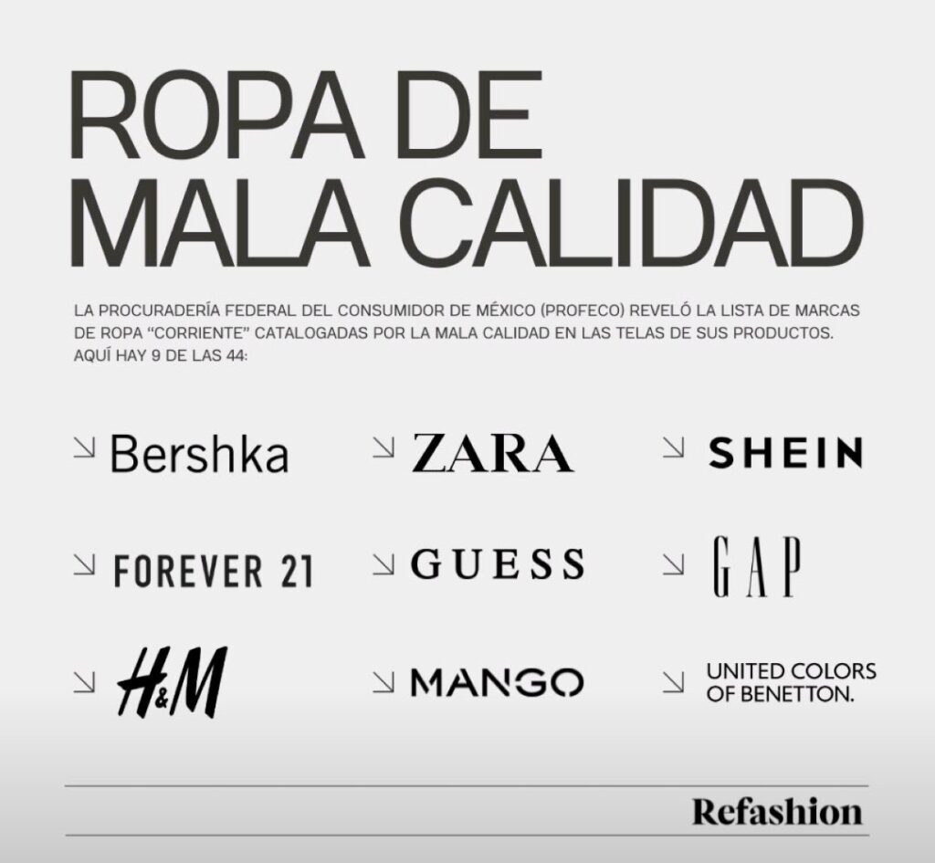zara mala calidad