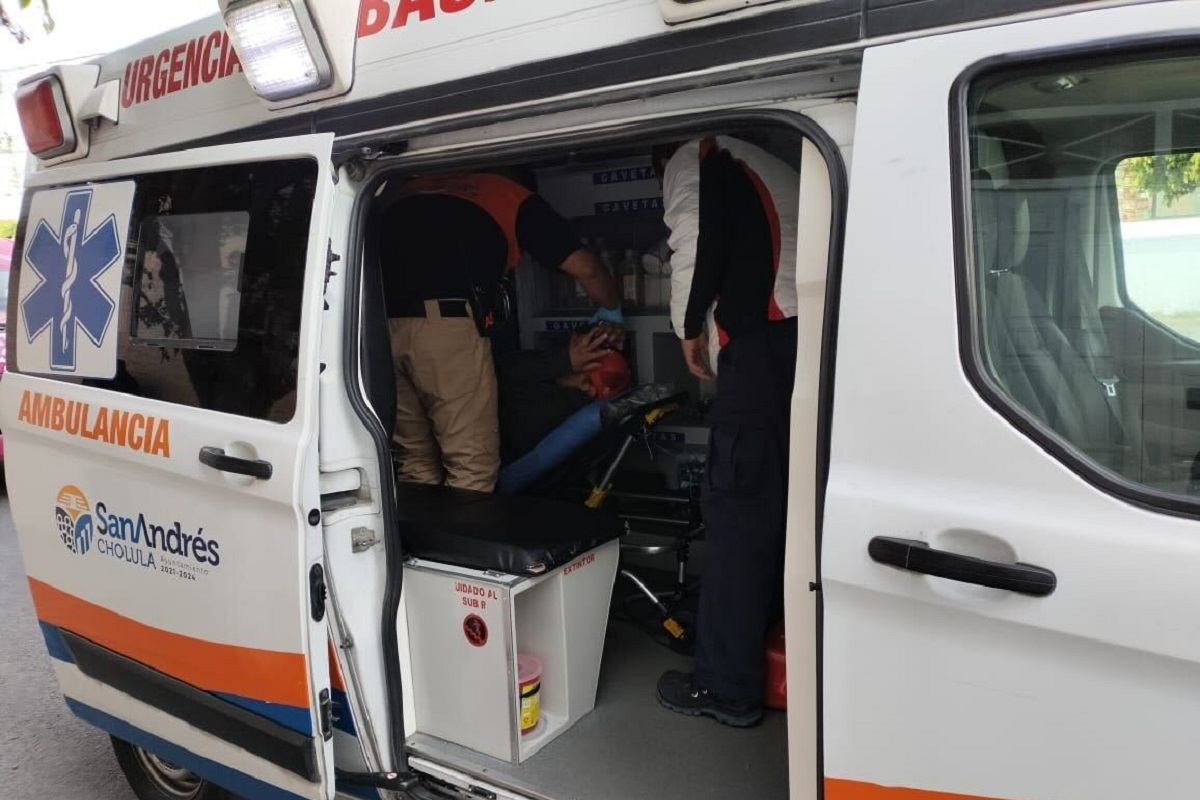 Altercado entre conductores de vehículos en San Andrés Cholula, deja una persona lesionada 1 Altercado entre conductores de vehiculos en San Andres Cholula deja una persona lesionada