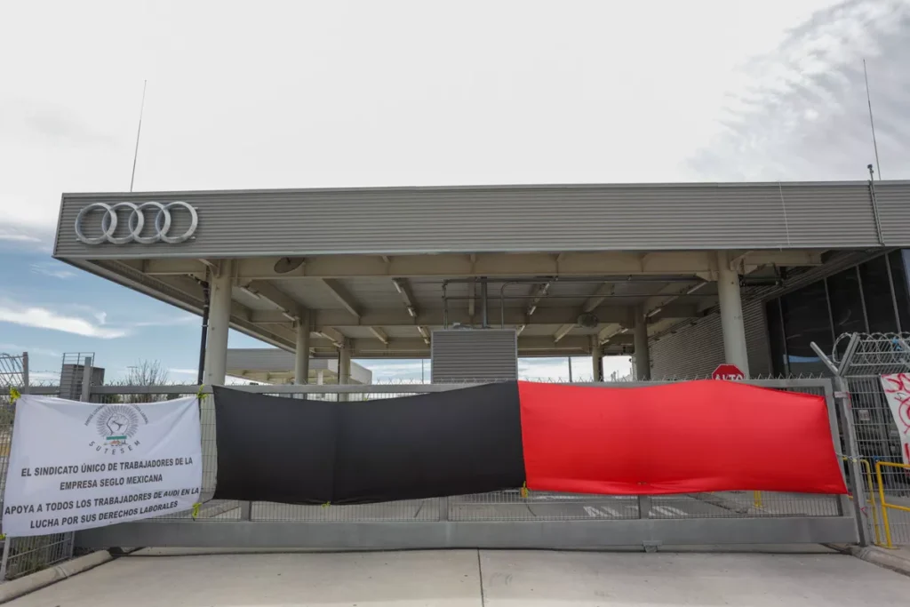 Audi Huelga Puebla instalaciones 8
